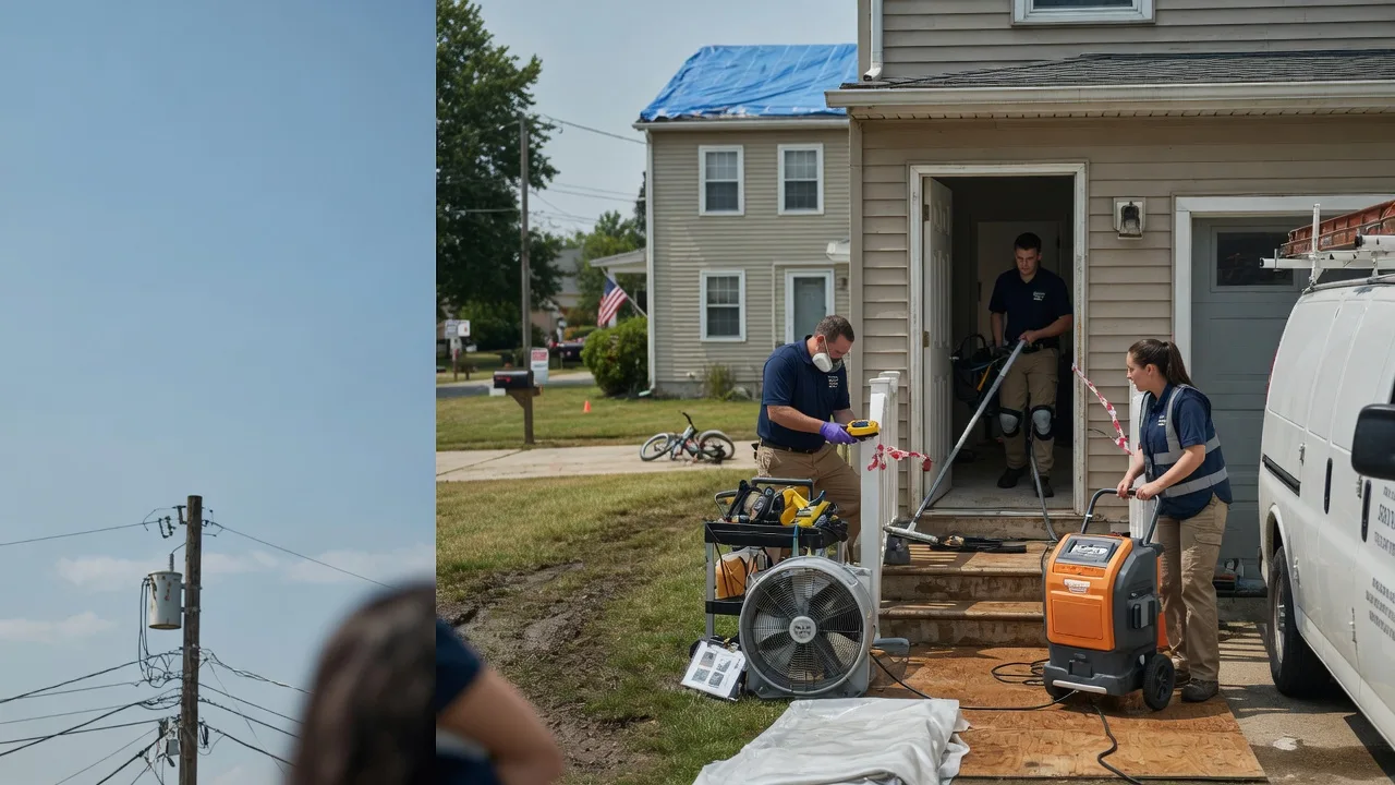 Water Damage Repair in Scottville, MI near me